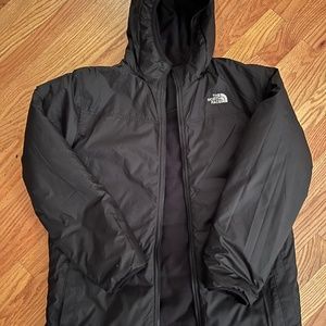 North face reversible jacket